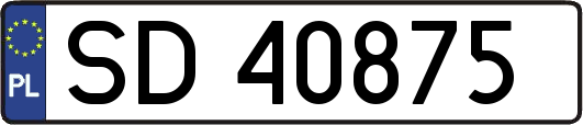 SD40875