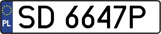 SD6647P