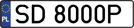 SD8000P