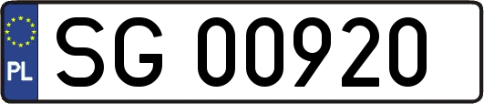 SG00920