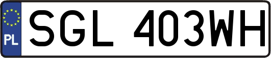 SGL403WH
