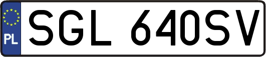 SGL640SV