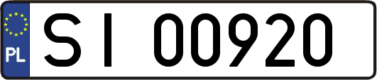 SI00920