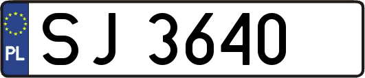 SJ3640