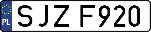 SJZF920