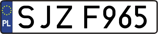 SJZF965