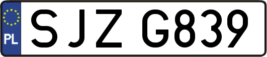 SJZG839