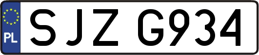 SJZG934