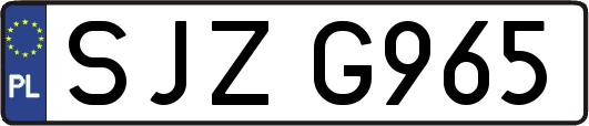 SJZG965