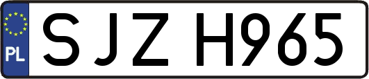 SJZH965