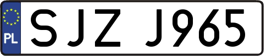 SJZJ965