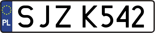 SJZK542