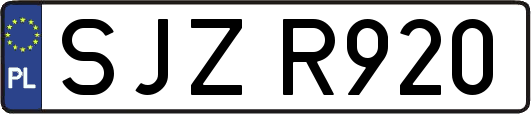 SJZR920