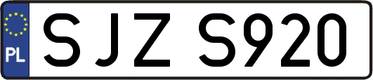 SJZS920