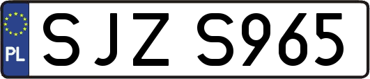 SJZS965