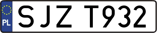 SJZT932