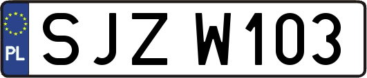 SJZW103