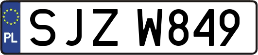 SJZW849