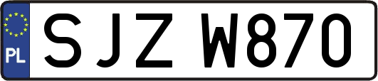 SJZW870