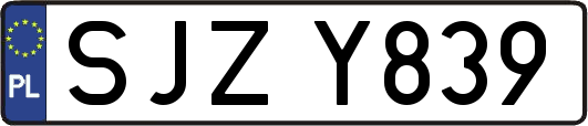 SJZY839