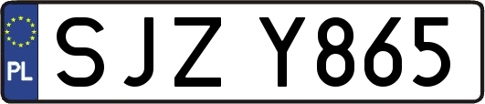 SJZY865