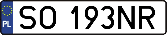 SO193NR