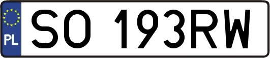 SO193RW