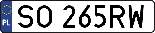 SO265RW