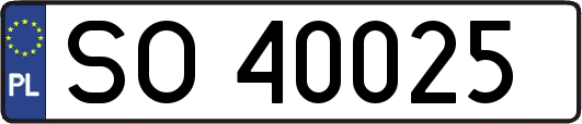 SO40025