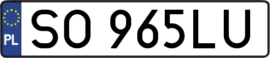 SO965LU