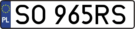 SO965RS