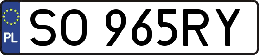 SO965RY