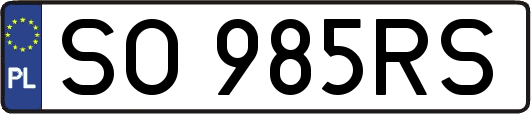 SO985RS