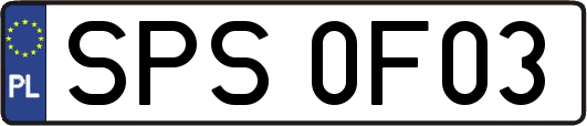 SPS0F03