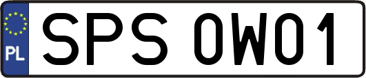 SPS0W01