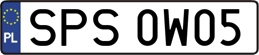 SPS0W05