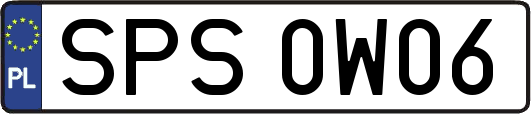 SPS0W06