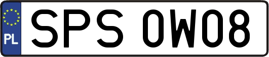 SPS0W08
