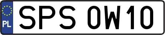 SPS0W10