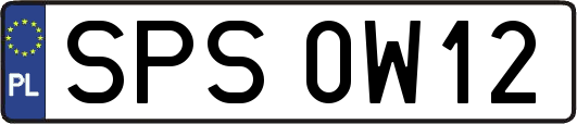 SPS0W12