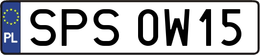 SPS0W15