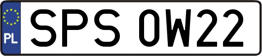 SPS0W22