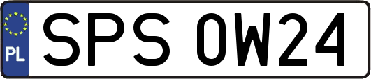 SPS0W24