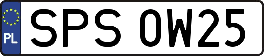 SPS0W25