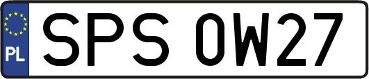 SPS0W27