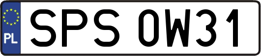 SPS0W31