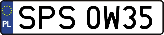 SPS0W35