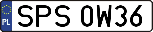 SPS0W36