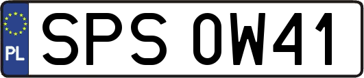 SPS0W41