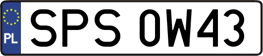 SPS0W43